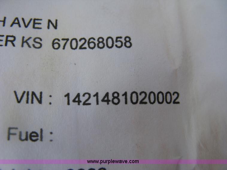 image for item K8616 1980 Tand vacuum trailer