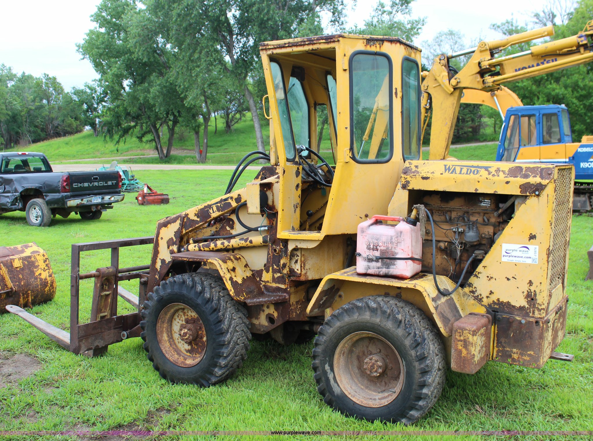 1975 Waldon 5000 wheel loader in Marysville, KS Item J5974 sold