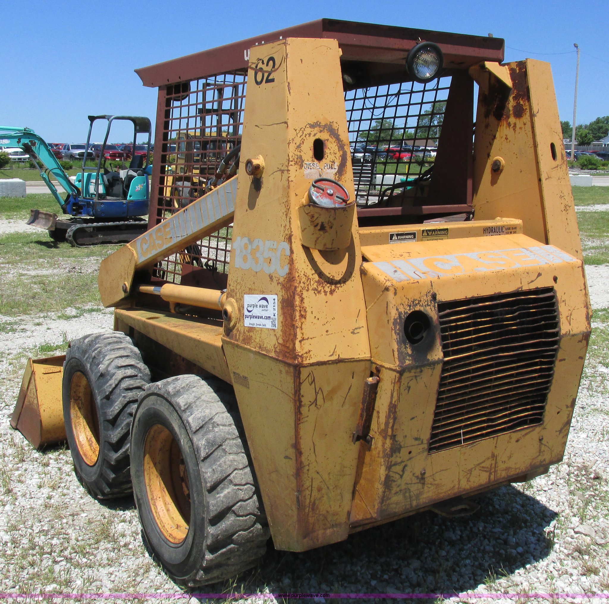 1988 Case 1835C skid steer in Columbia, MO Item K2154 sold Purple Wave