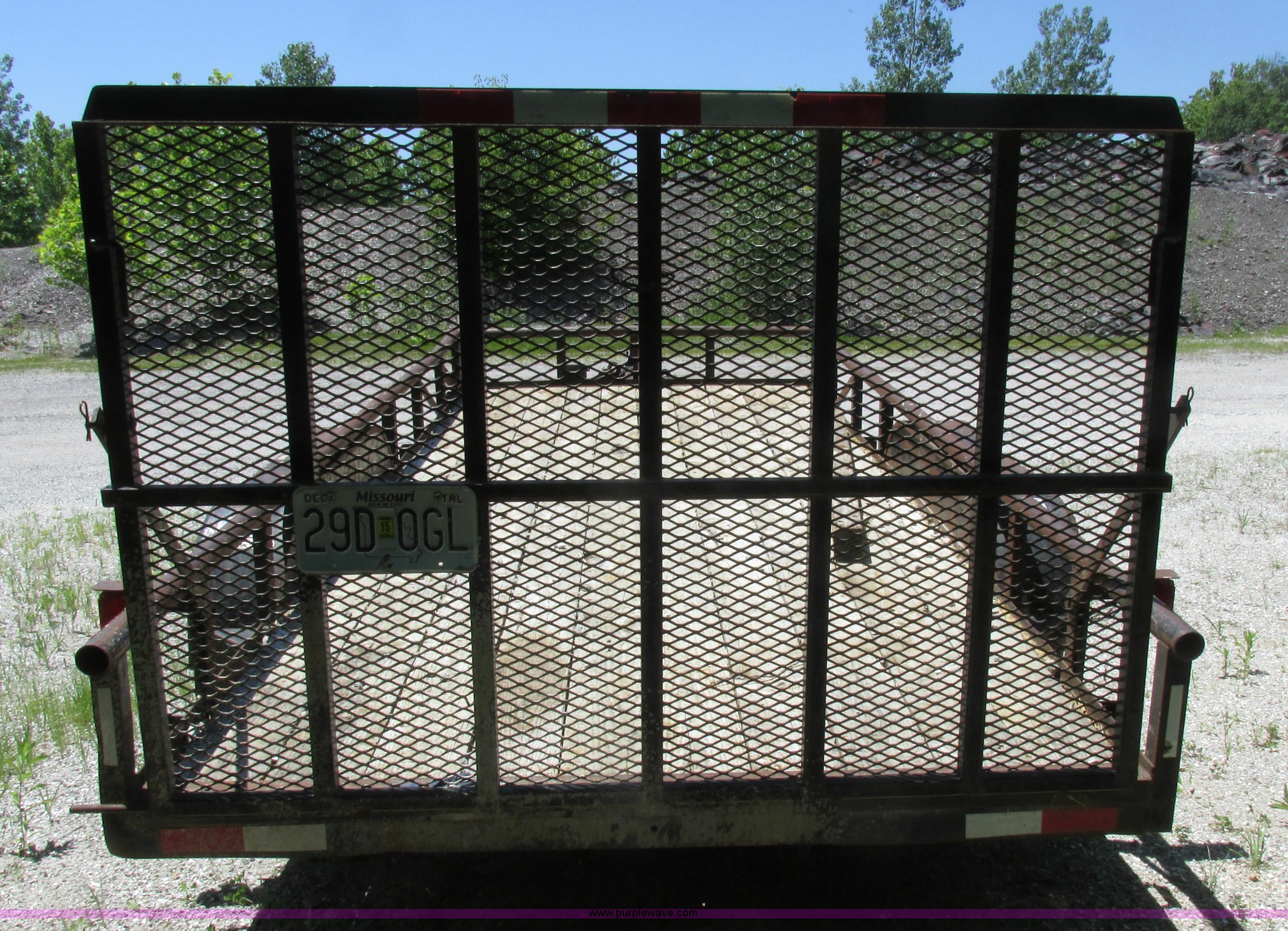 2004 Doolittle utility trailer in Columbia , MO Item K2156 sold