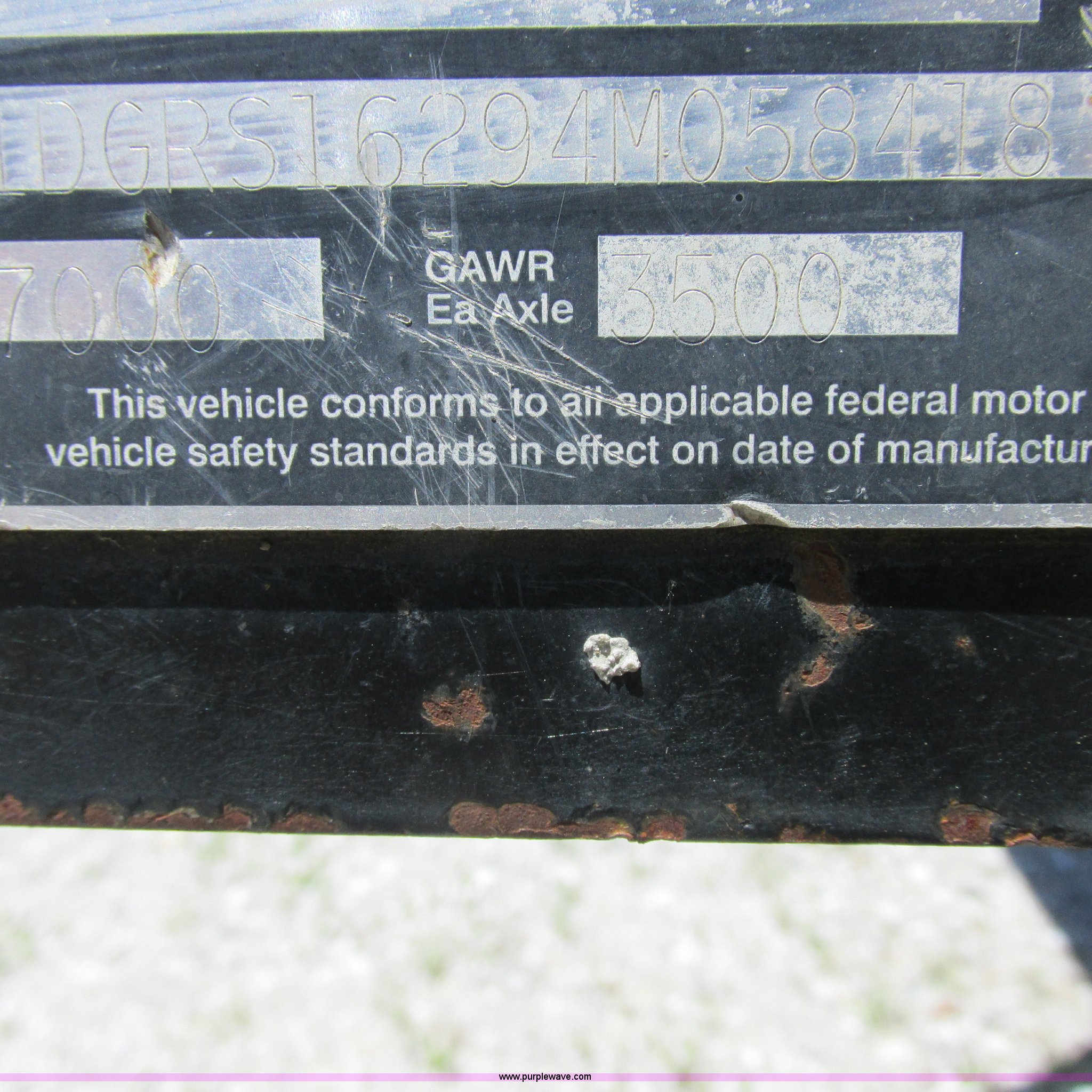 2004 Doolittle utility trailer in Columbia , MO Item K2156 sold