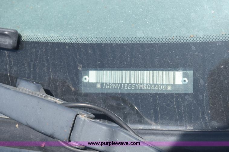 image for item F7896 2000 Pontiac Grand AM GT1