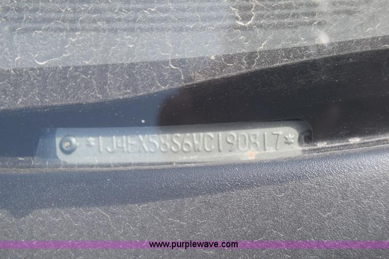 image for item J6502 1998 Jeep Grand Cherokee TSi SUV