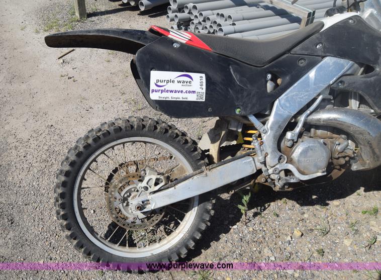 image for item J6518 1999 Honda CR250R motorcycle