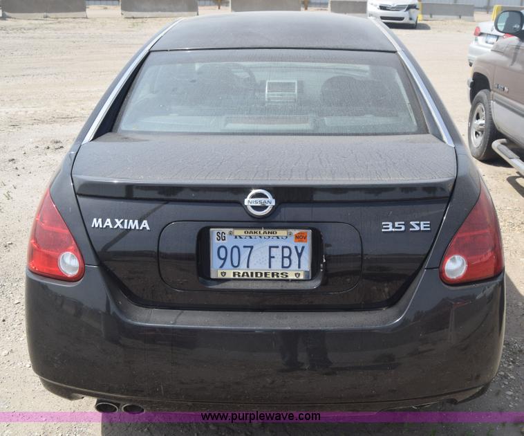 image for item J6702 2005 Nissan Maxima