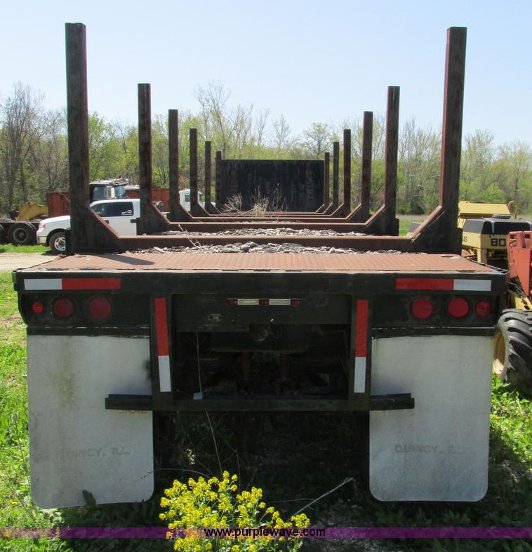 image for item BS9245 1982 Dorsey DGTL-80 flatbed trailer