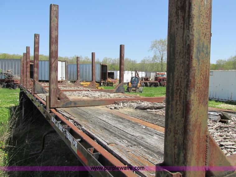 image for item BS9245 1982 Dorsey DGTL-80 flatbed trailer