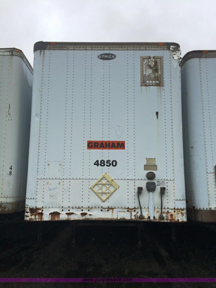 image for item D1556 1990 Strick dry van trailer