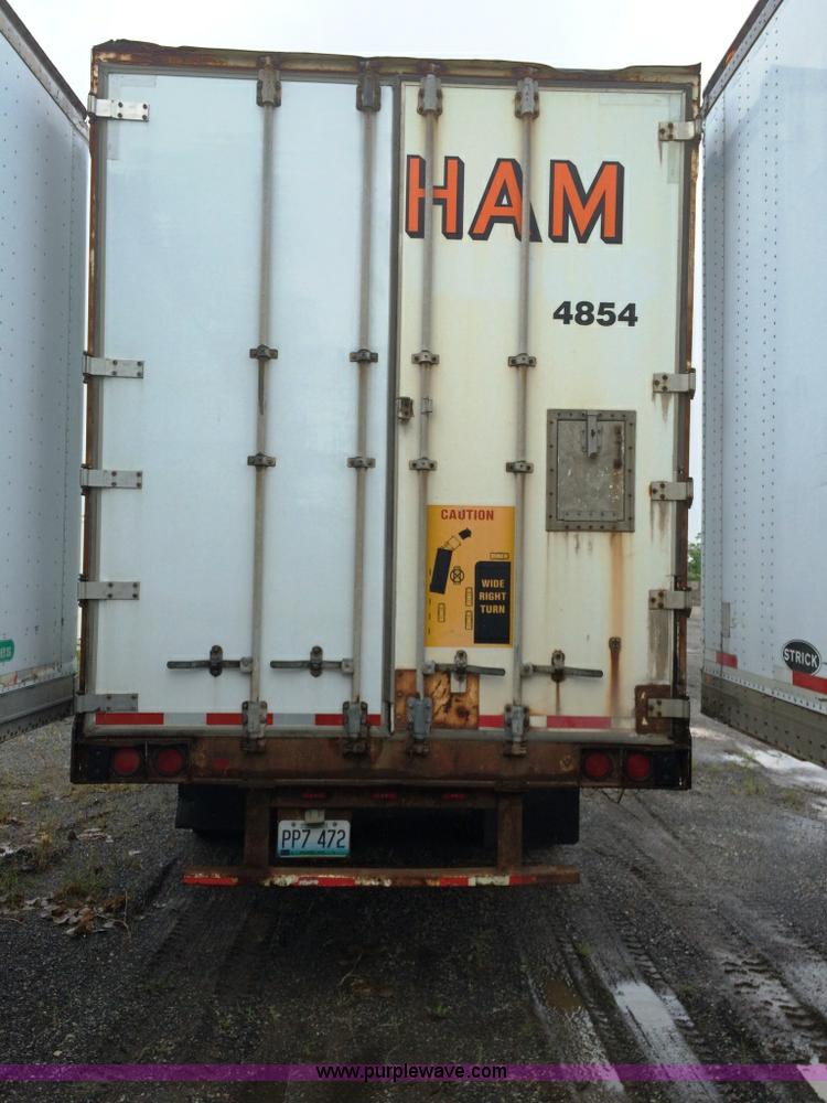 image for item D1557 1991 Strick dry van trailer