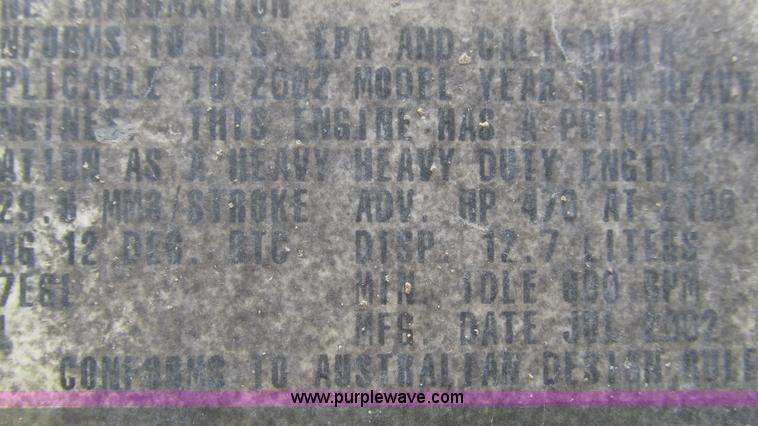 image for item J8550 2003 Freightliner Century ST120 semi truck