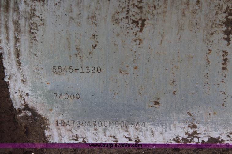 image for item K6910 1982 Trail King equipment trailer