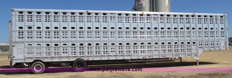 image for item L2509 1996 Wilson PSADL-303P livestock trailer