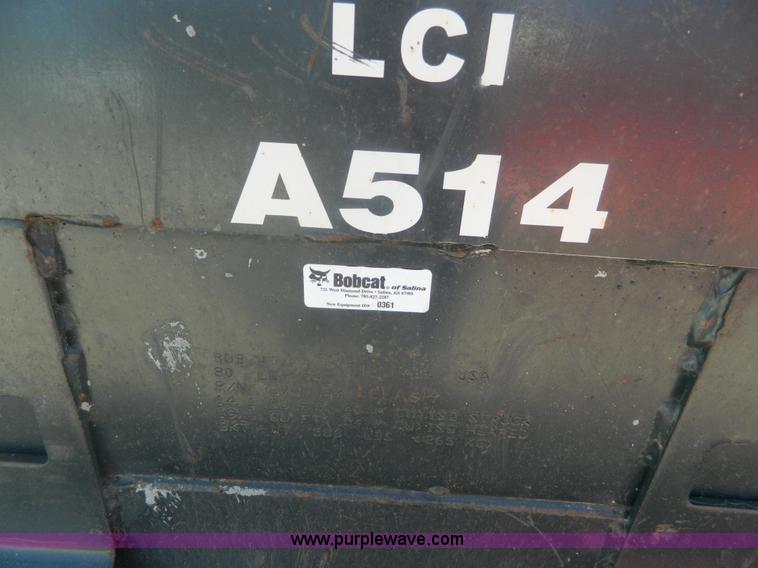 image for item BG9855 Bobcat skid steer bucket