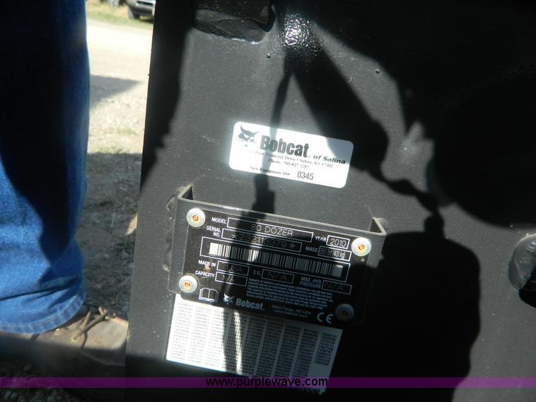 image for item BG9862 2010 Bobcat 80 dozer blade