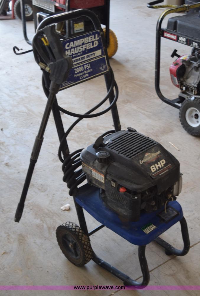 image for item BG9893 Campbell Hausfeld pressure washer