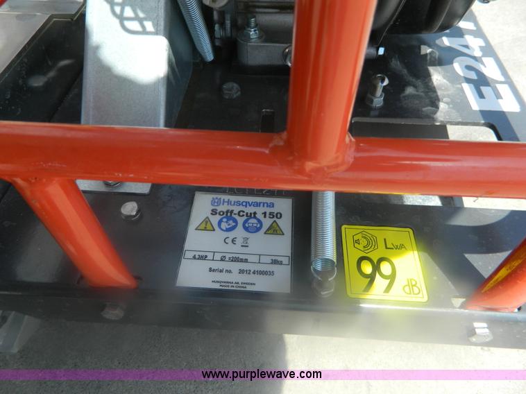 image for item BH9544 Husqvarna Soft Cut 150 concrete saw