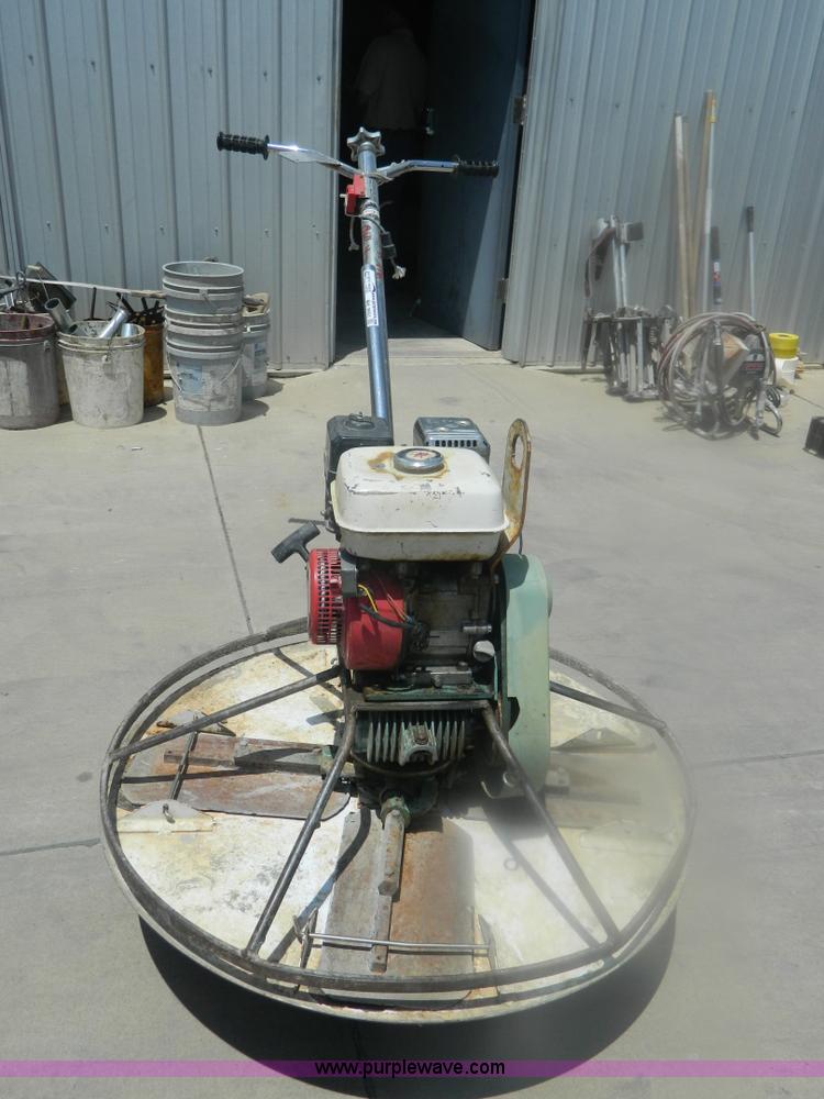 Whiteman 36" power trowel in Salina, KS Item BH9551 sold Purple Wave