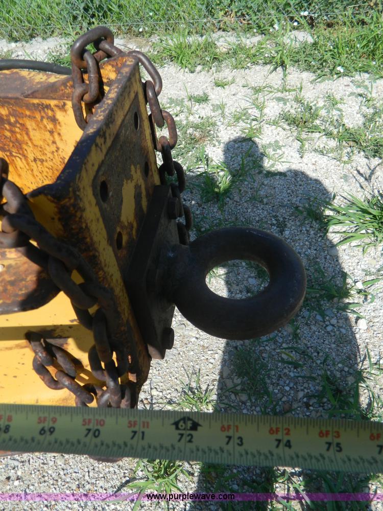 image for item BJ9177 1990 Custom 10T100 equipment trailer