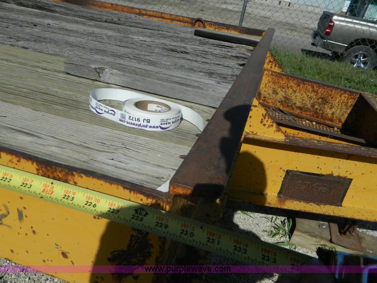 image for item BJ9177 1990 Custom 10T100 equipment trailer