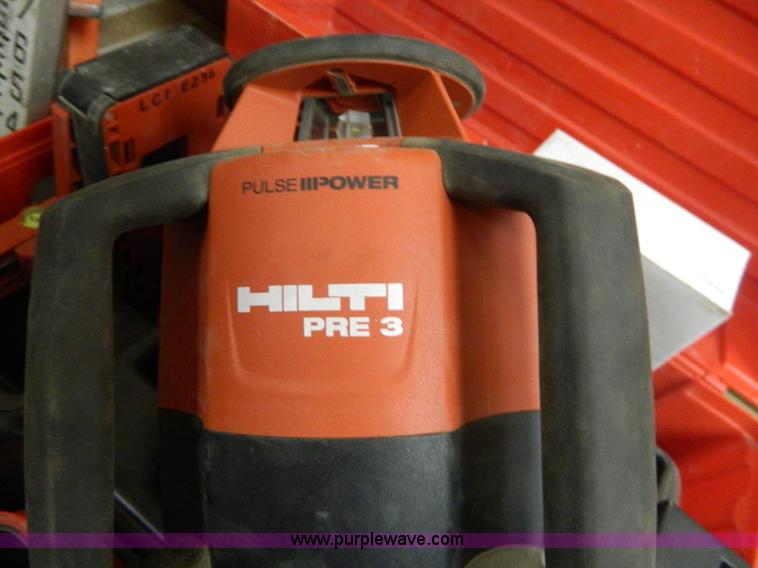 image for item BJ9198 2009 Hilti PRE3 laser level