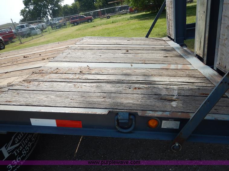 image for item J3837 2007 Kaufman HP20ton equipment trailer
