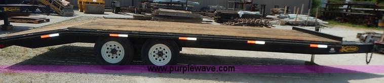 image for item J3848 2004 Kaufman utility trailer