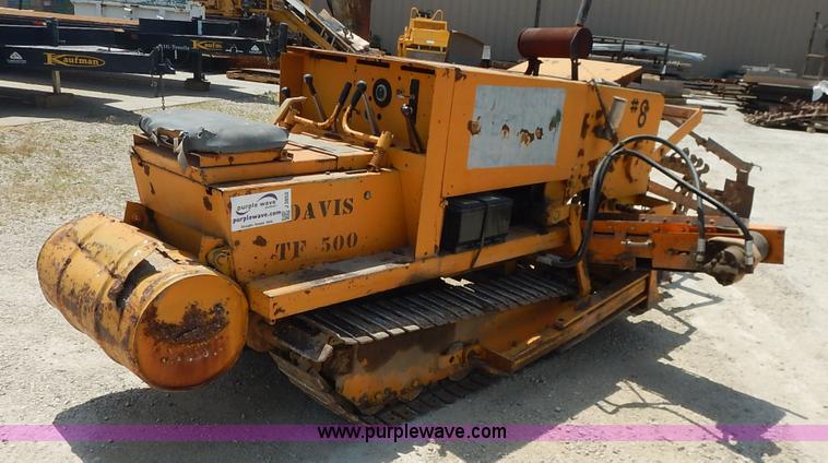 image for item J3852 Davis TF500 trencher