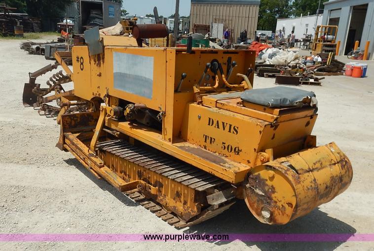 image for item J3852 Davis TF500 trencher