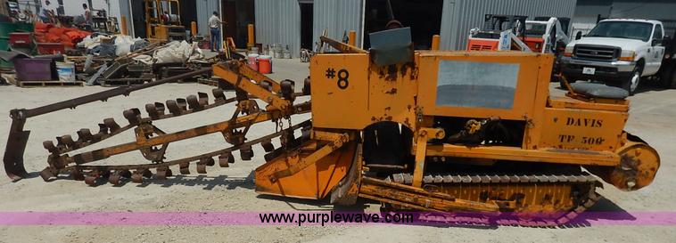 image for item J3852 Davis TF500 trencher