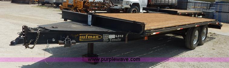 image for item J3853 2004 Kaufman hi-tensile utility trailer