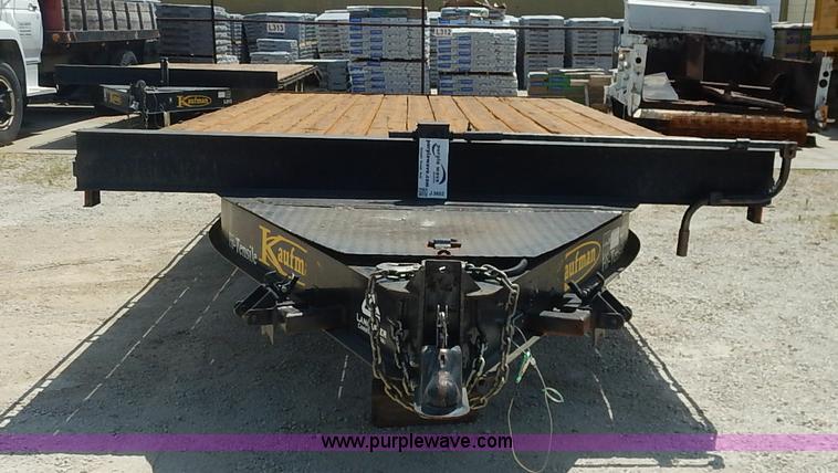 image for item J3853 2004 Kaufman hi-tensile utility trailer