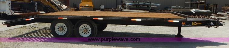 image for item J3853 2004 Kaufman hi-tensile utility trailer