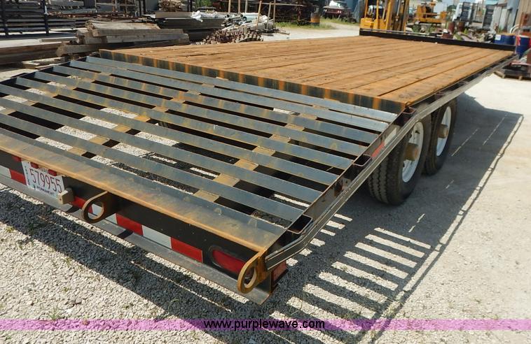 image for item J3853 2004 Kaufman hi-tensile utility trailer