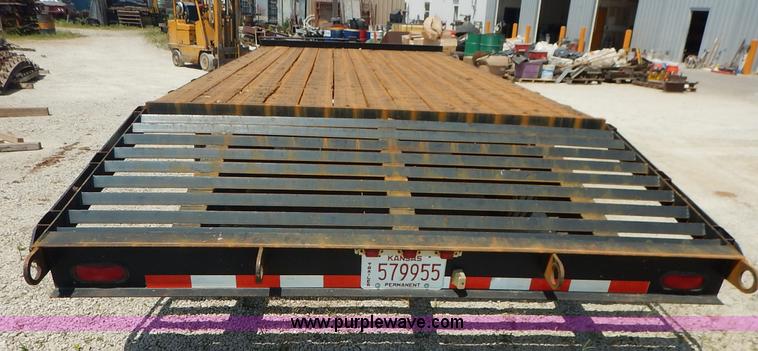 image for item J3853 2004 Kaufman hi-tensile utility trailer