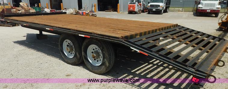 image for item J3853 2004 Kaufman hi-tensile utility trailer