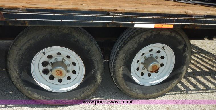 image for item J3853 2004 Kaufman hi-tensile utility trailer