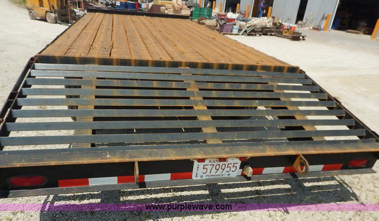 image for item J3853 2004 Kaufman hi-tensile utility trailer