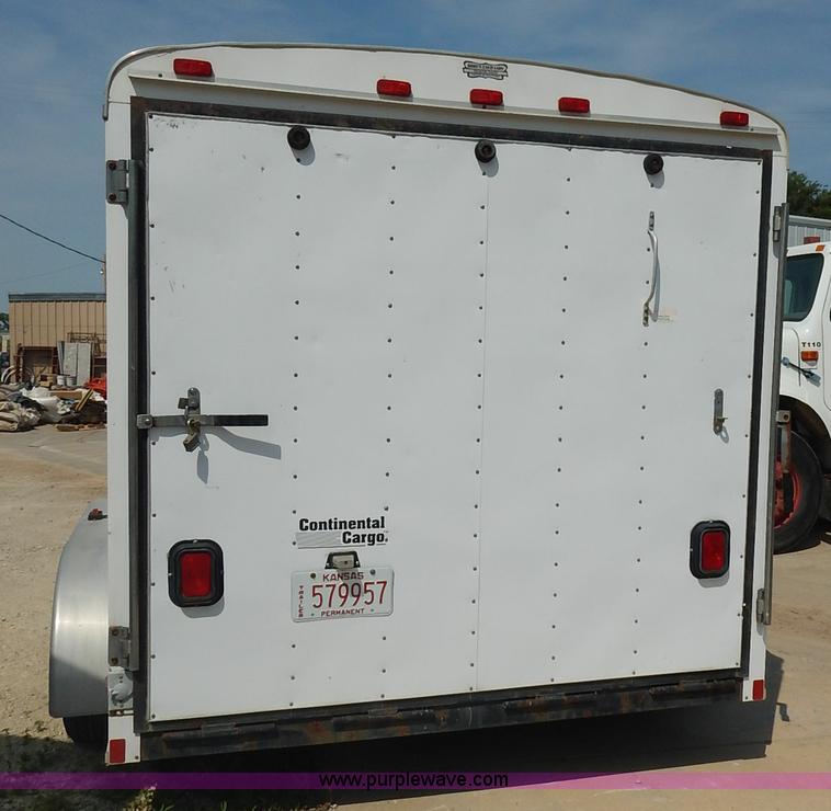 image for item J3854 2000 Continental Cargo CC712TA2 enclosed cargo trailer
