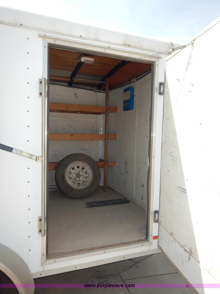 image for item J3854 2000 Continental Cargo CC712TA2 enclosed cargo trailer