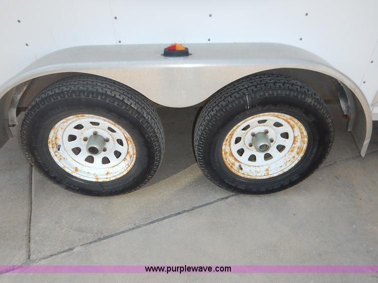 image for item J3854 2000 Continental Cargo CC712TA2 enclosed cargo trailer