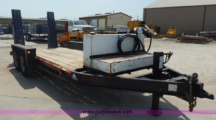 image for item J3862 2003 Belshe equipment trailer