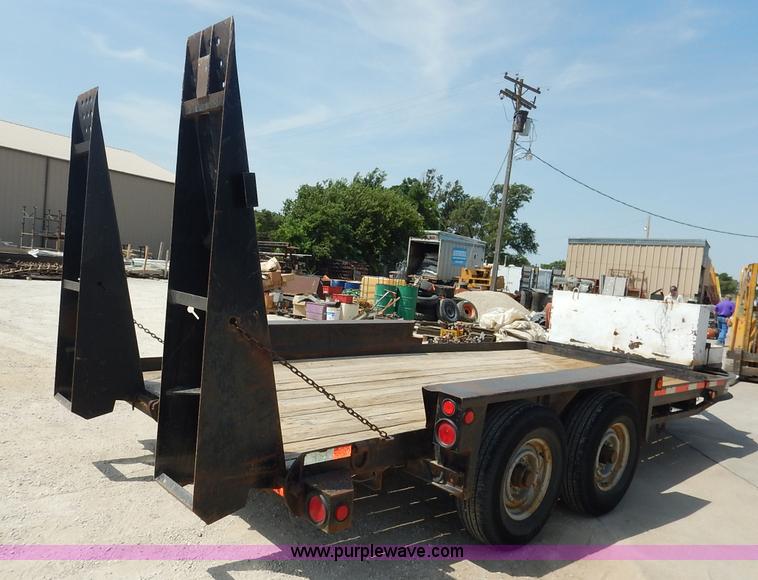 image for item J3862 2003 Belshe equipment trailer