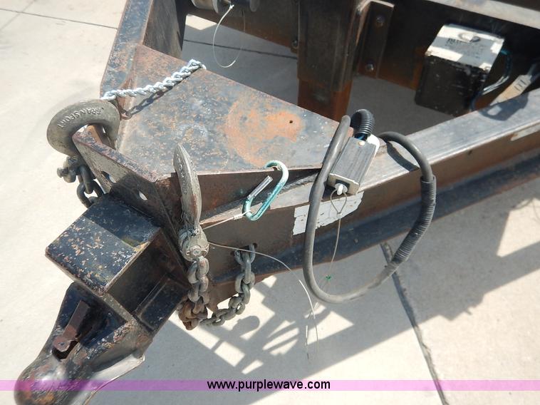 image for item J3862 2003 Belshe equipment trailer