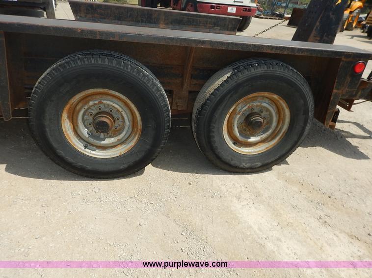 image for item J3862 2003 Belshe equipment trailer