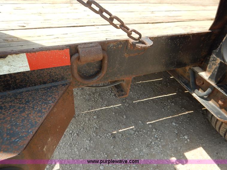 image for item J3862 2003 Belshe equipment trailer