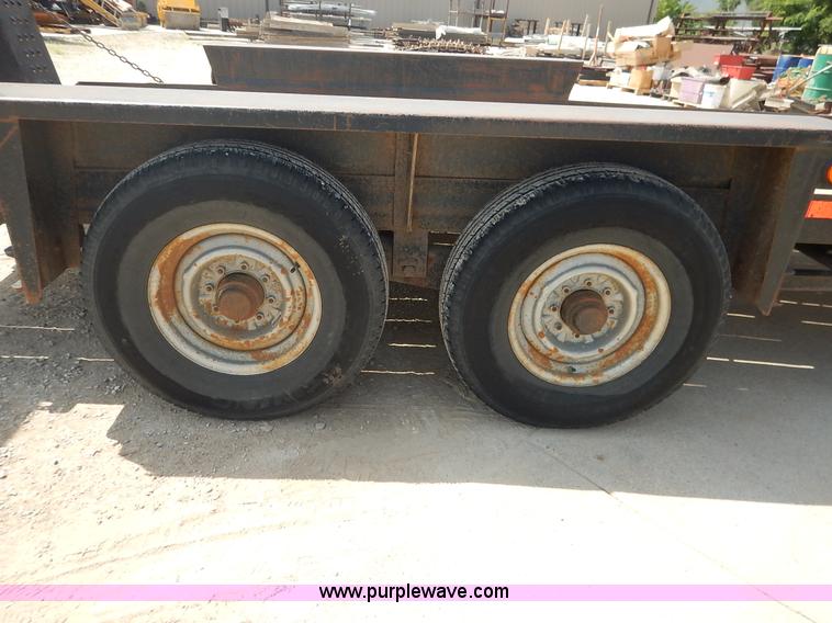 image for item J3862 2003 Belshe equipment trailer