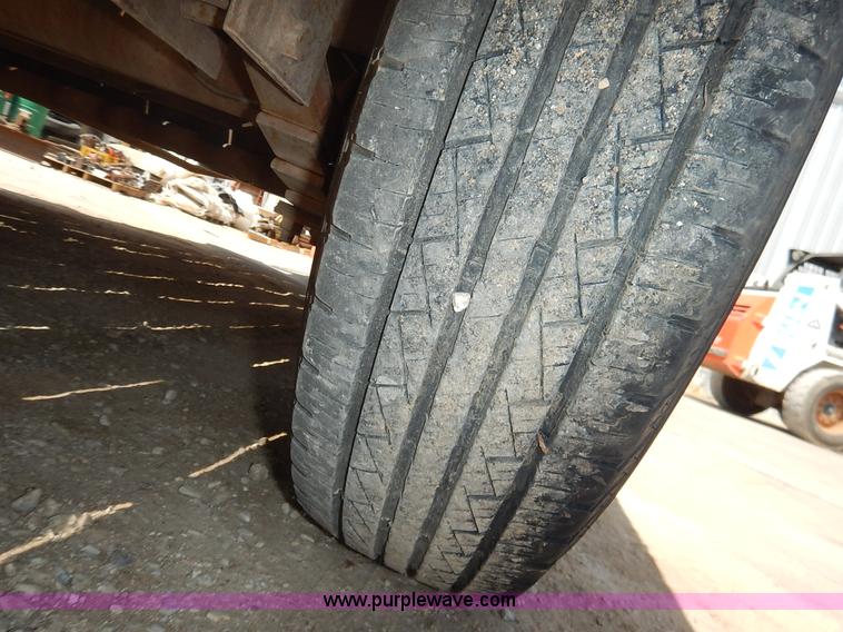 image for item J3862 2003 Belshe equipment trailer