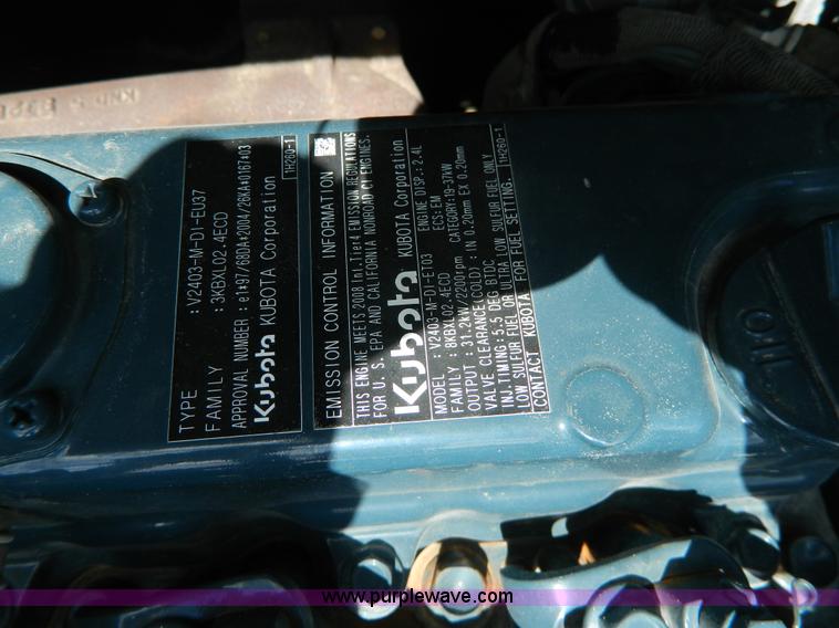 image for item K8098 2009 Bobcat 335G compact excavator