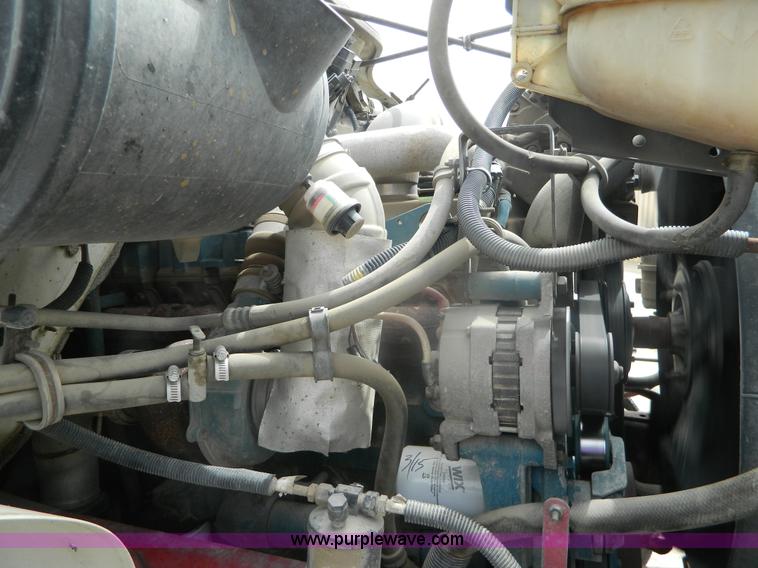 image for item K8102 1999 International 4900 flatbed dump truck