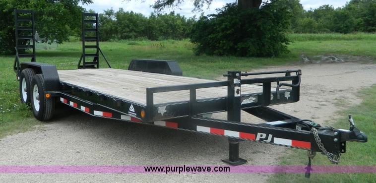 image for item K8104 2009 PJ equipment trailer